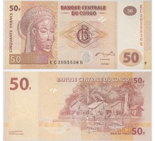 Конго 50 франков 2007