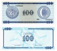 Куба 100 песо 1985 C