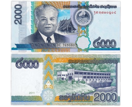 Лаос 2000 кип 2011