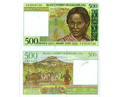 Мадагаскар 500 франков 1994