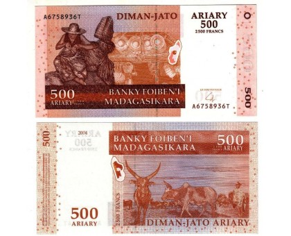 Мадагаскар 500 ариари 2004