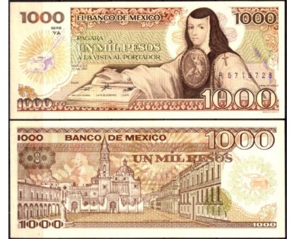 Мексика 1000 песо 1985