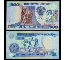Мозамбик 500 метикалов 1991
