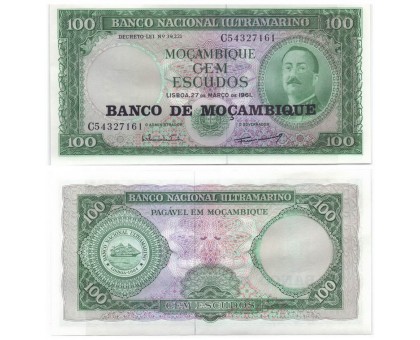 Мозамбик 100 эскудо 1961