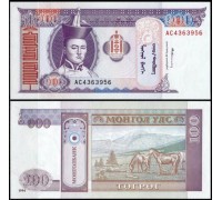 Монголия 100 тугриков 2008