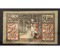 Германия 50 пфеннигов 1920 Koln Нотгельд