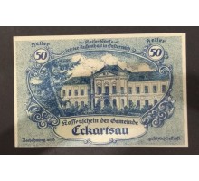 Австрия 50 геллеров 1920 Eckartsau Нотгельд