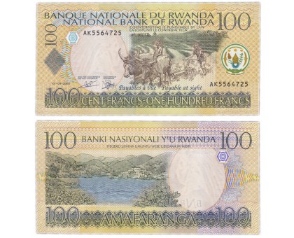Руанда 100 франков 2003