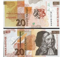 Словения 20 толаров 1992