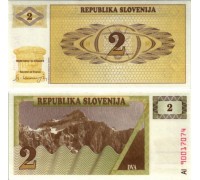 Словения 2 толара 1990