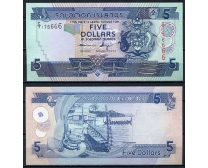 Соломоновы острова 5 долларов 2006-2012