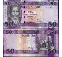 Южный Судан 50 фунтов 2017-2019
