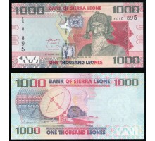 Сьерра-Леоне 1000 леоне 2013-2021