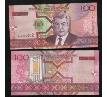 Туркменистан 100 манат 2005
