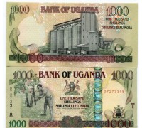 Уганда 1000 шиллингов 2009