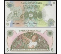 Уганда 5 шиллингов 1982