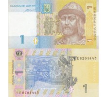 Украина 1 гривна 2014