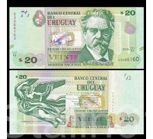 Уругвай 20 песо 2015 (2017)