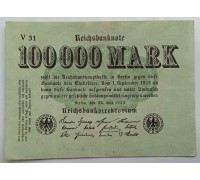 Германия 100000 марок 1923