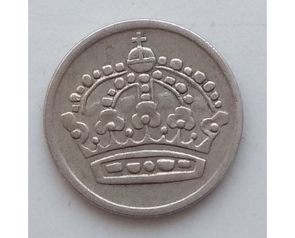 Швеция 10 эре 1958 серебро