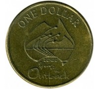 Австралия 1 доллар 2002. Год отдаленных районов Австралии