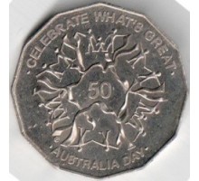 Австралия 50 центов 2010. День Австралии 2010