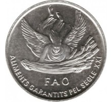 Андорра 1 сантим 1999. ФАО