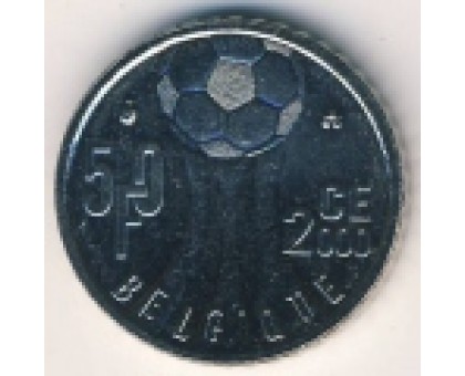 Бельгия 50 франков 2000. Чемпионат Европы по футболу