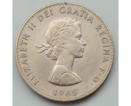 Великобритания 1 крона 1965. Cэр Уинстон Черчилль