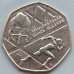 Великобритания 50 пенсов 2014. Игры Содружества 2014. Глазго