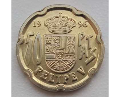 Испания 50 песет 1996. Филипп V