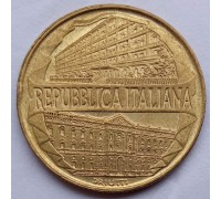 Италия 200 лир 1996. 100 лет Академии таможенной службы