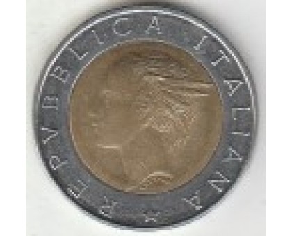 Италия 500 лир 1998. 20 лет IFAD