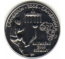 Камерун 1500 франков 2006. Чемпионат мира по футболу 2006 Германия