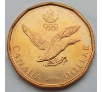 Канада 1 доллар 2006. XX зимние Олимпийские Игры, Турин 2006