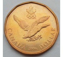Канада 1 доллар 2006. XX зимние Олимпийские Игры, Турин 2006