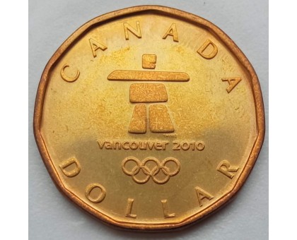 Канада 1 доллар 2010. XXI зимние Олимпийские Игры, Ванкувер 2010
