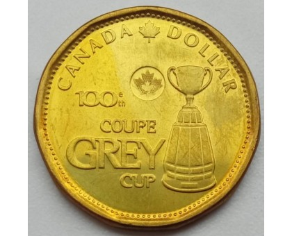 Канада 1 доллар 2012. Сотый Кубок Грея