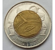 Канада 2 доллара 1999. Основание Нунавута