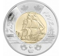 Канада 2 доллара 2012. Война 1812 года - Фрегат «Шеннон»