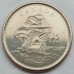 Канада 25 центов 2004. 400 лет первому французскому поселению