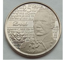 Канада 25 центов 2012. Война 1812 года - Генерал-майор Исаак Брок