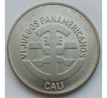 Колумбия 5 песо 1971. VI Пан-Американские игры в Кали