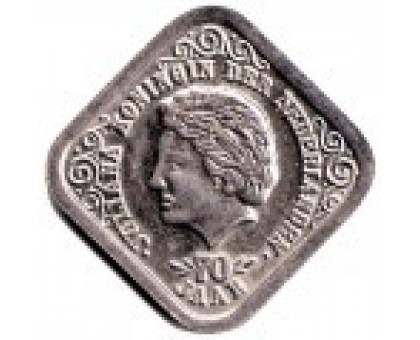 Нидерланды 5 центов 1979. 70 лет со дня рождения Королевы Юлианы