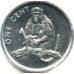 Острова Кука 1 цент 2003. Обезьяна