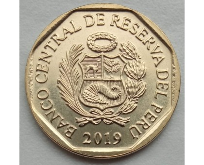 Перу 1 соль 2019. Фауна Перу - Водная лягушка Титикака