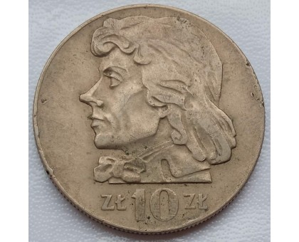 Польша 10 злотых 1971. Тадеуш Костюшко