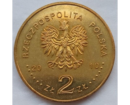 Польша 2 злотых 2010. История польской музыки - Кшиштоф Комеда