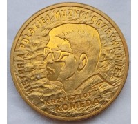 Польша 2 злотых 2010. История польской музыки - Кшиштоф Комеда
