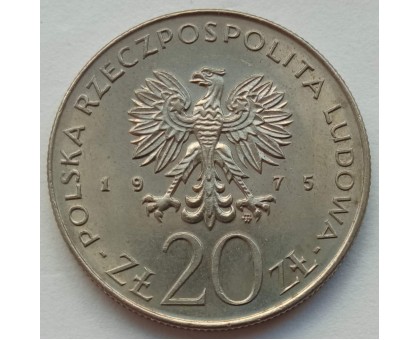 Польша 20 злотых 1975. Международный год женщины